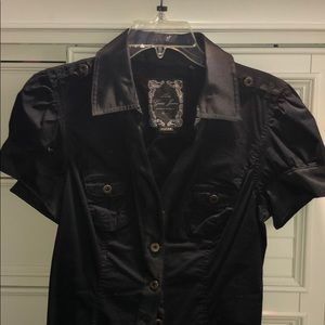 Guess button down Shirt Dress